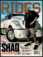 Cover of Rides Magazine